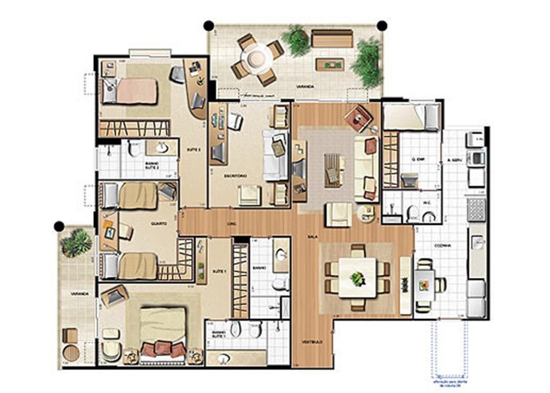 Apartamento, 4 quartos, 148 m² - Foto 16