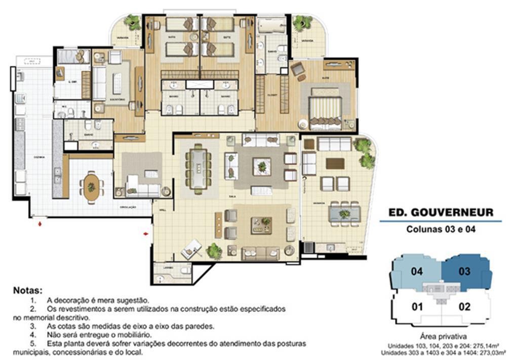 Apartamento, 4 quartos, 273 m² - Foto 13
